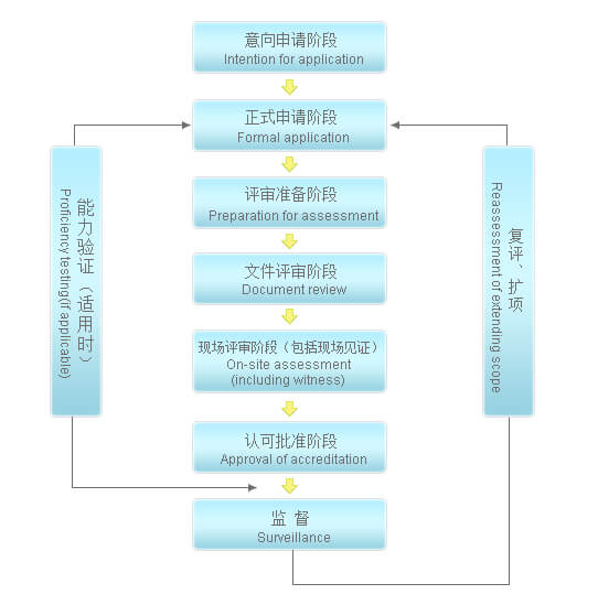 申请认可流程图